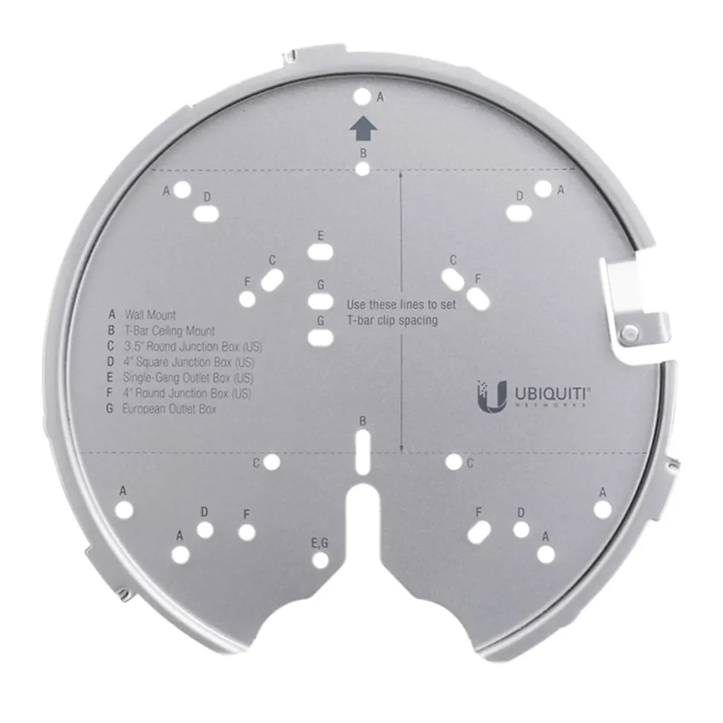 [U-PRO-MP] Ubiquiti - Montaje profesional para UAP-AC-PRO UAP-AC-HD y UAP-AC-SHD