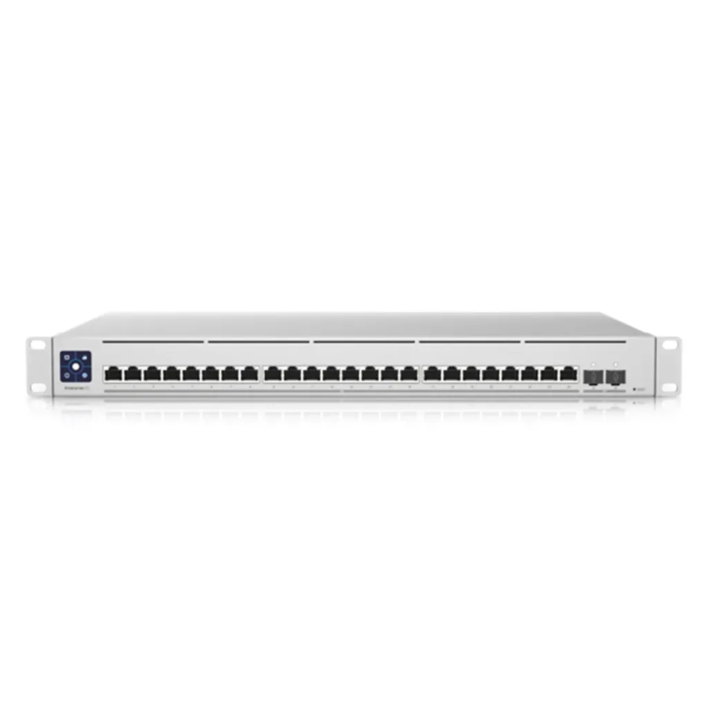 [020868] [USW-ENTERPRISE-XG-24] Ubiquiti - UniFi Switch Empresarial Capa 3 de 24 Puertos RJ45 de 10GbE y 2 Puertos SFP28 25G
