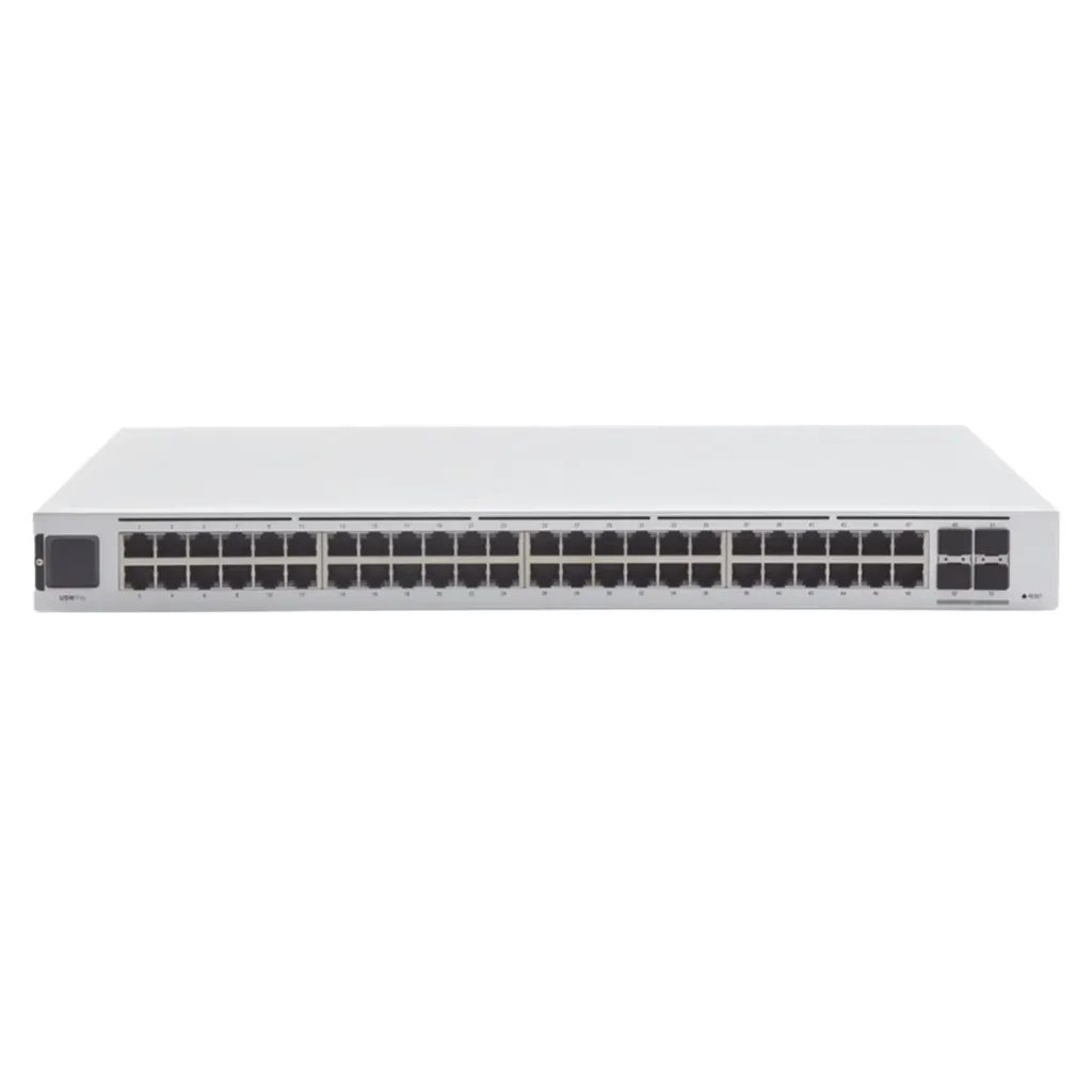 [USW-PRO-48] Ubiquiti - UniFi Switch Capa 3 de 48 Puertos Gigabit RJ45 + 4 Puertos 1/10G SFP+