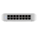 [USW-LITE-16-PoE] Ubiquiti - Switch UniFi Lite Administrable PoE de 16 Puertos 10/100/1000 Mbps (8Puertos 802,03af/at), 45 W