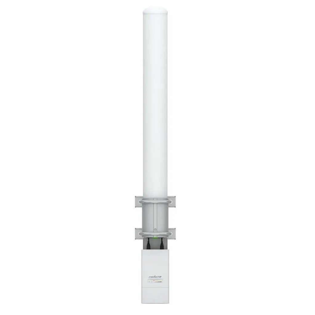 [AMO-5G13] Ubiquiti - Antena Omnidireccional Cobertura de 360° Doble polaridad MIMO 2x2 Frecuencia 5 GHz [5.45-5.85 GHz] de 13 dBi
