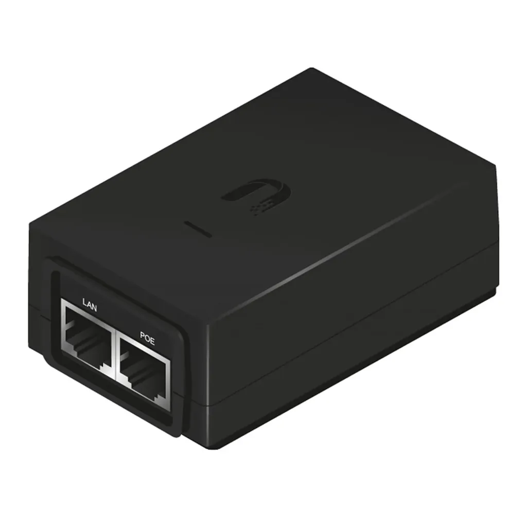 [021394] [PoE-48-24W] Ubiquiti - Adaptador PoE Ubiquiti de 48 VDC 0.5 A