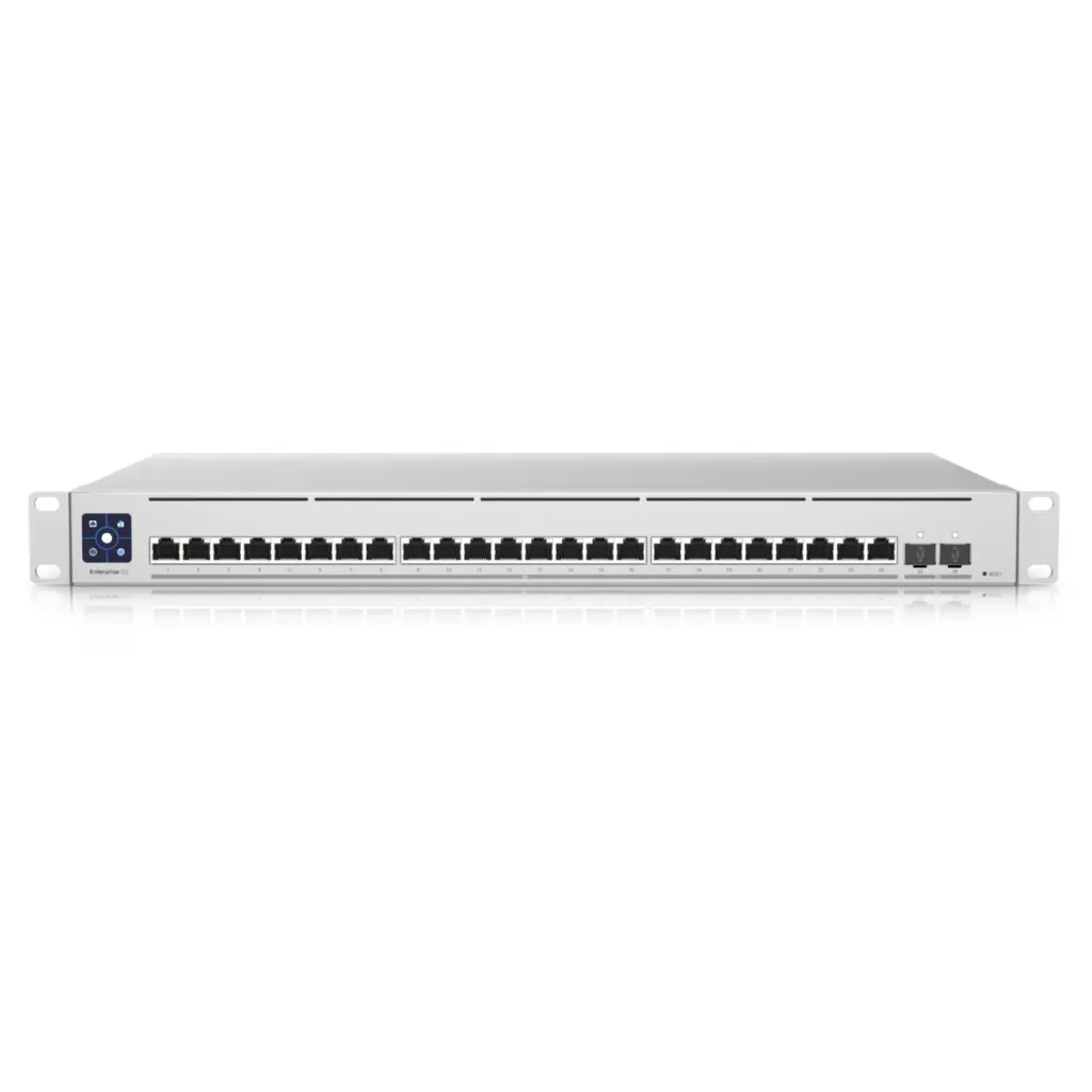 [USW-EnterpriseXG-24] Ubiquiti - UniFi Switch Empresarial Capa 3 de 24 Puertos 10GbE + 2 Puertos 25G SFP28 100W