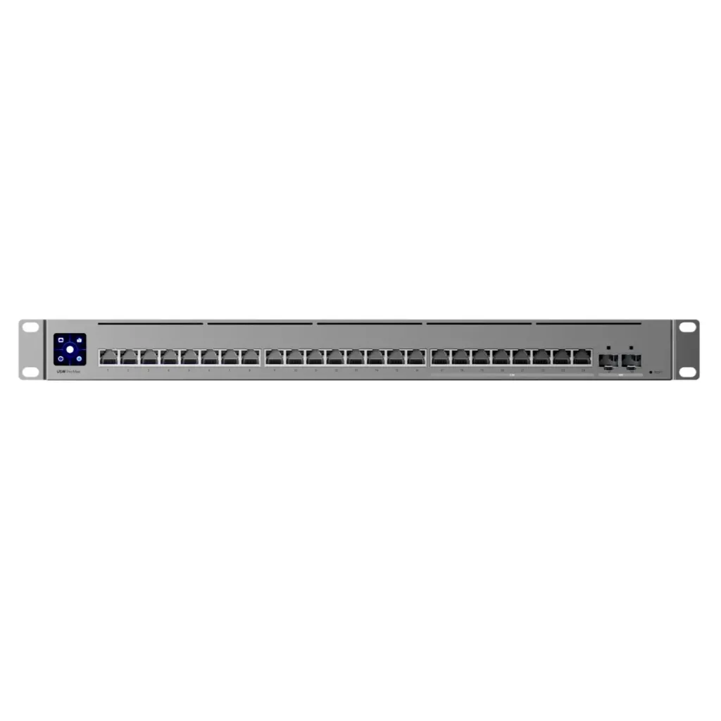 [USW-PRO-MAX-24] Ubiquiti - UniFi Switch Pro Max 24 Puertos [8 Puertos 2.5 GbE + 16 Puertos GbE + 2 Puertos SFP+ 10G] 50W