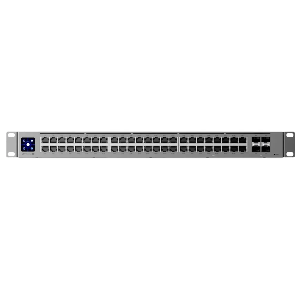 [021411] [USW-PRO-MAX-48] Ubiquiti - UniFi Switch Pro Max 48 con Funciones Capa 3 48 Puertos [16 Puertos 2.5 GbE + 32 Puertos 1 GbE + 2 Puertos SFP+ 10G] 100W
