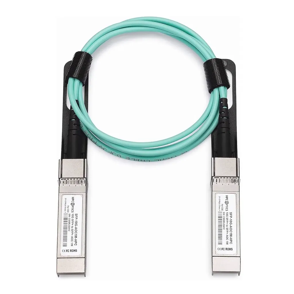 [021465] [UACC-AOC-SFP10-10M] Ubiquiti - Cable de Conexión Directa DAC de 10 metros SFP+ 1/10Gbps