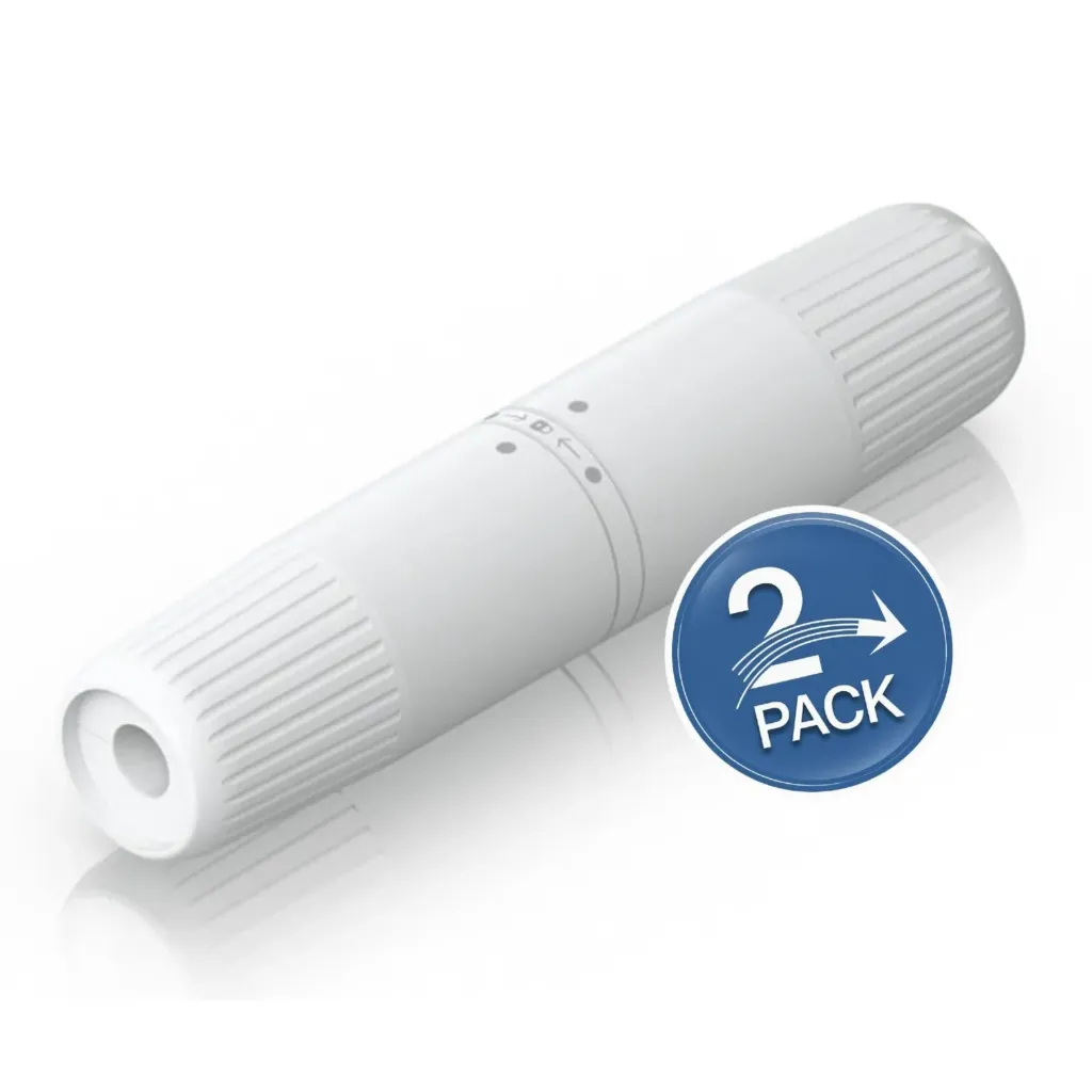 [021757] [UACC-RJ45-COUPLER-C6A-OUTDOOR] Ubiquiti - Conector Keystone Jack Coupler RJ45 Cat6A Para Exteriores [2 Uniades]