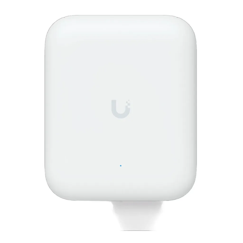 [U7-Outdoor] Ubiquiti - Punto de Acceso UniFi WiFi 7 Outdoor WiFi 7 MU-MIMO 2x2 en Cada Banda, Puerto 2.5G Antena Sectorial Integrada 90° en 2.4 y 45° en 5 GHz Conectores para Antenas Omnidireccionales (incluidas) (No incluye inyector PoE)