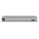 [USW-Pro-Max-16-PoE] Ubiquiti - Switch Pro Max UniFi 16 Puertos PoE con Funciones Capa 3 16 Puertos EtherLight RGB 4 Puertos 2.5 GbE PoE++ y 12 Ouertos GbE PoE+ 2 Puertos SFP+ 10G con Pantalla Táctil Informativa hasta 180W