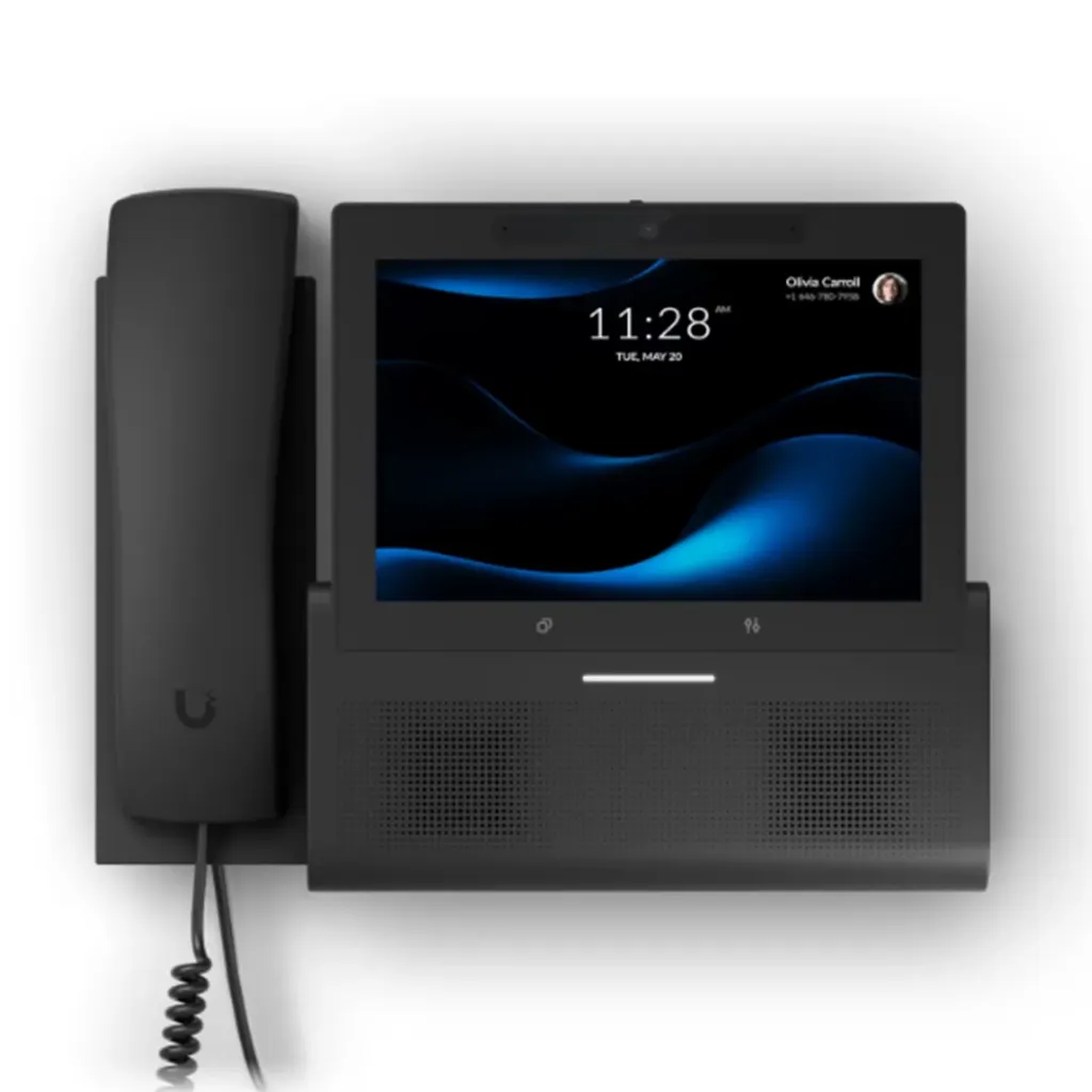 [090339] [UTP-G3-Touch-Wall] Ubiquiti - Teléfono VoIP Inteligente para Montaje en Pared Sistema UniFi Talk Pantalla Táctil HD de 7" Integra Aplicaciones como UniFi Access y UniFi Protect
