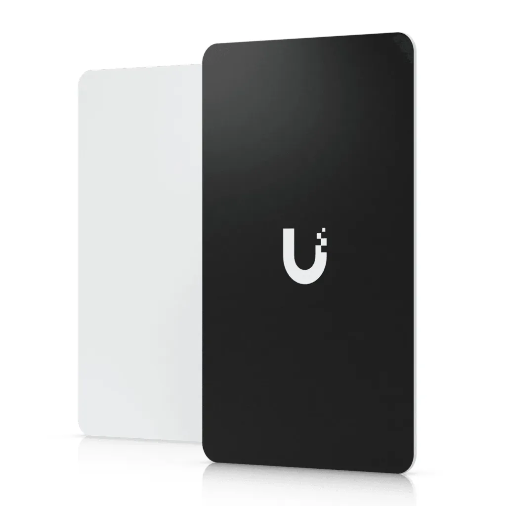 [090528] [UA-Card-W-10] Ubiquiti - Tarjetas NFC de Alta Seguridad para Control de Acceso UniFi Encriptación Multicapa Anticlonación Asignables a Usuarios y Visitantes [10 unidades]
