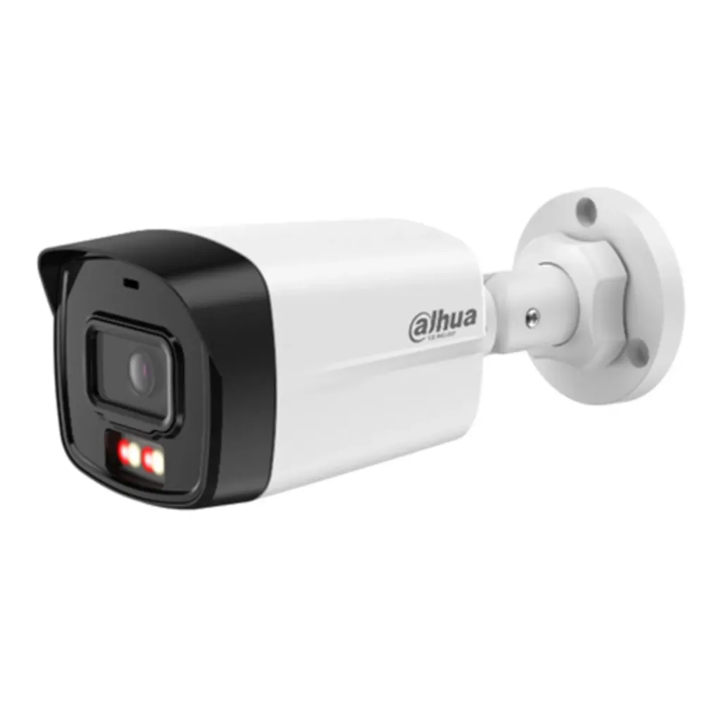 [DH-IPC-B1E49-A-IL] Dahua - Cámara Bullet IP POE [4MP] Lente 2.8mm Smart Dual Light IP67 con Audio Integrado [Serie Eco]