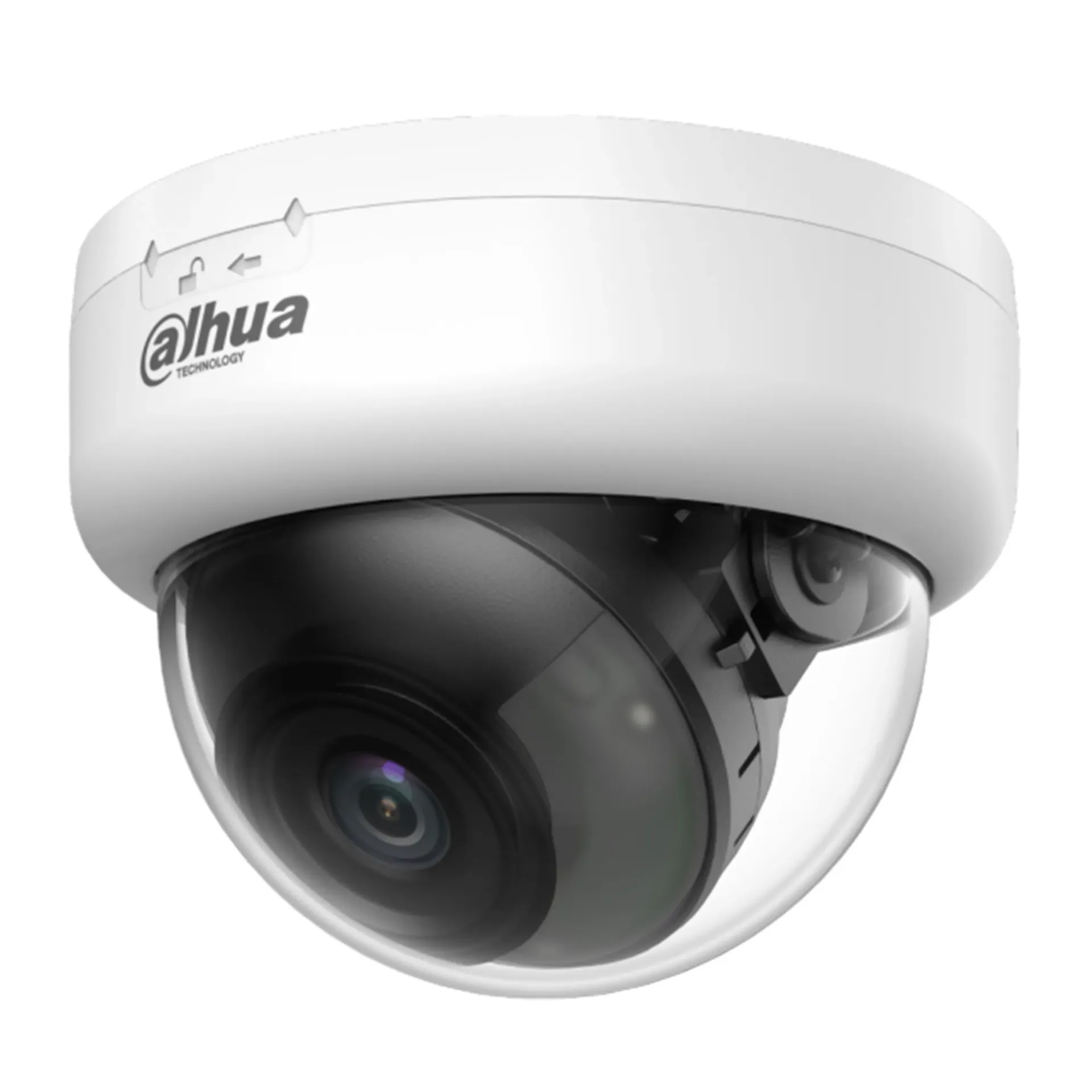 [DH-HAC-D1A51N-U-0280B-S3-DIP] Dahua - Cámara Domo HDCVI 5MP 16:9 Lente 2.8mm, Smart IR 25m, DWDR, 4 Formatos CVI/TVI/AHD/CVBS, 12VCC [Serie Cooper]