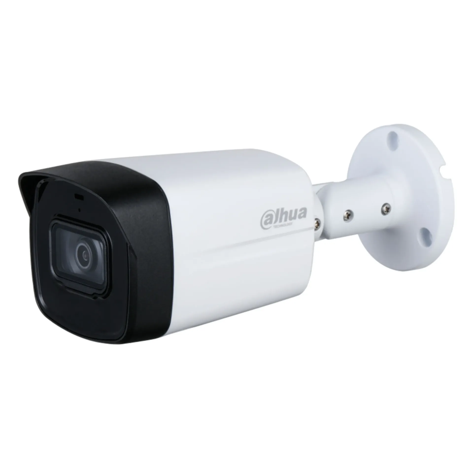 [DH-HAC-HFW1500TLMN-A-0280B-S3-DIP] Dahua - Cámara Bullet HDCVI 5MP Lente 2.8mm Smart IR 60m con Micrófono [Serie Lite]