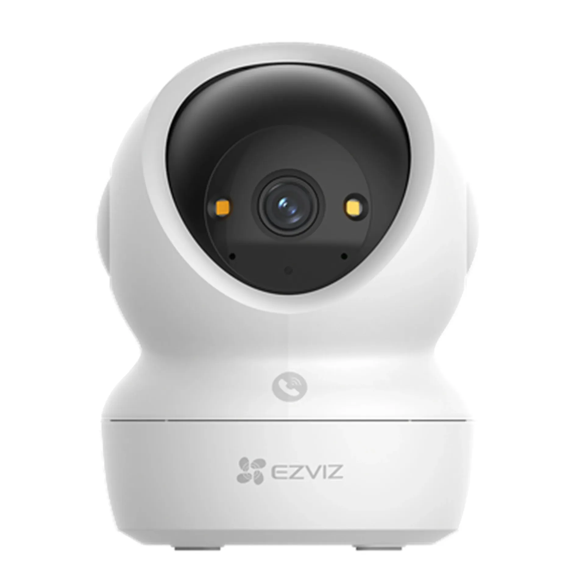 [011327] [CS-H6c-R200-8H8WFL] Ezviz - Cámara Interior G1 4K [8MP], Pan/Tilt 350/85, Wi-Fi Dual 2.4/5 GHz, Visión Nocturna a Color, IA de Personas y Mascotas, Seguimiento con Auto-Zoom, Audio Bidireccional y microSD hasta 512 GB