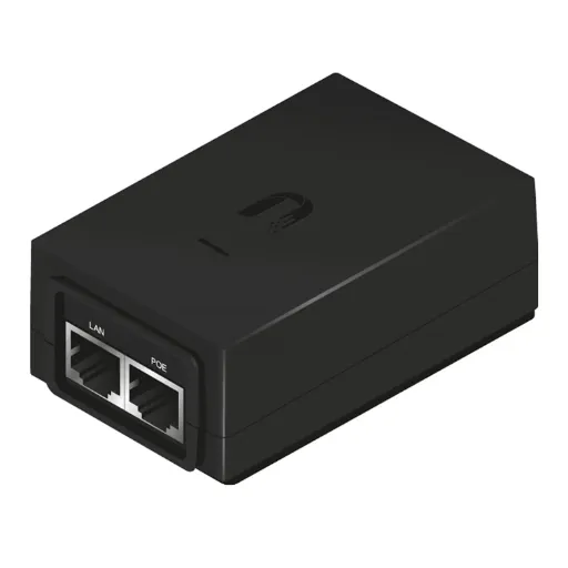 [PoE-48-24W] Ubiquiti - Adaptador PoE Ubiquiti de 48 VDC 0.5 A
