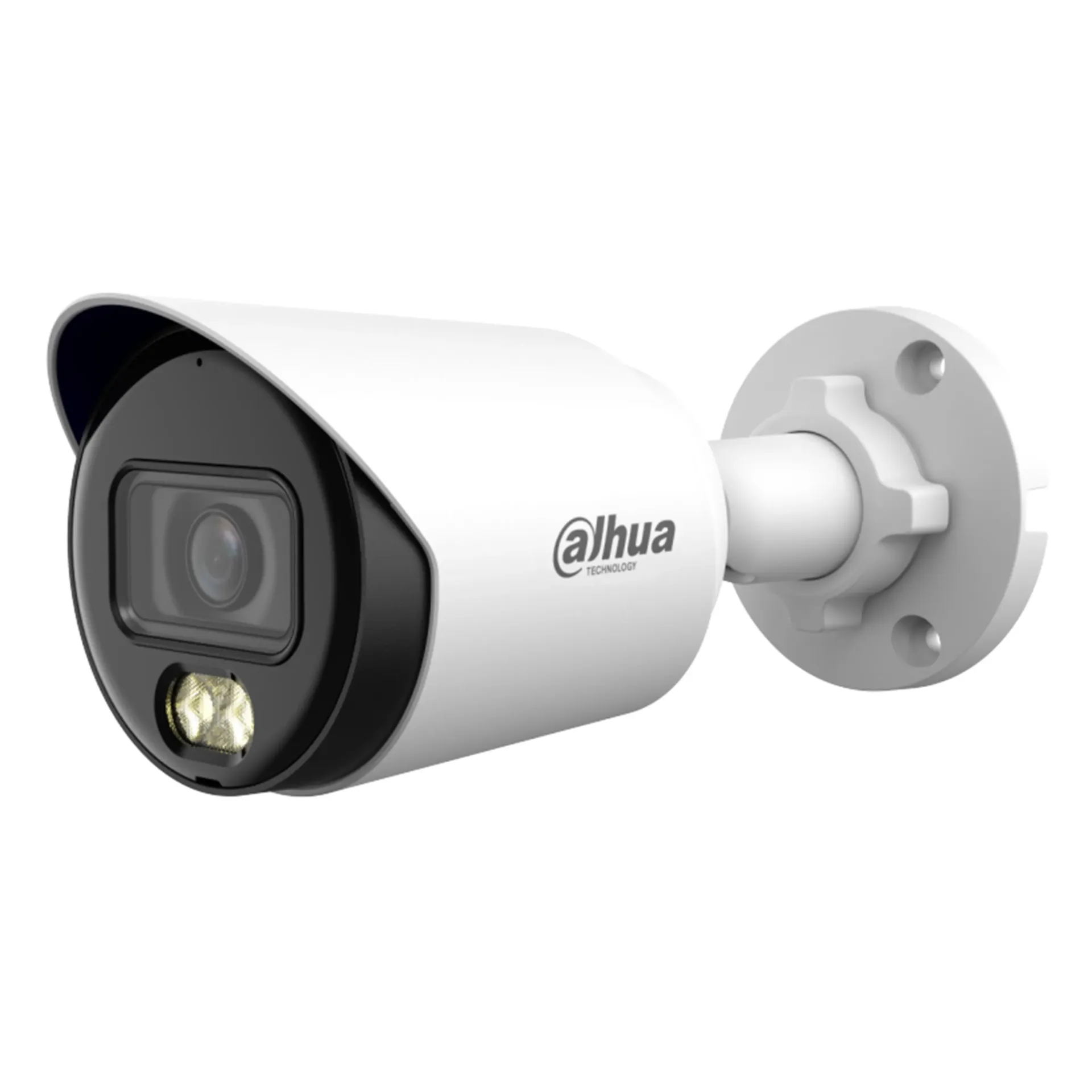 Cámara Bullet HDCVI 5MP Lente 2.8mm Full-color Luz Cálida 30m con Micrófono [Serie Lite]