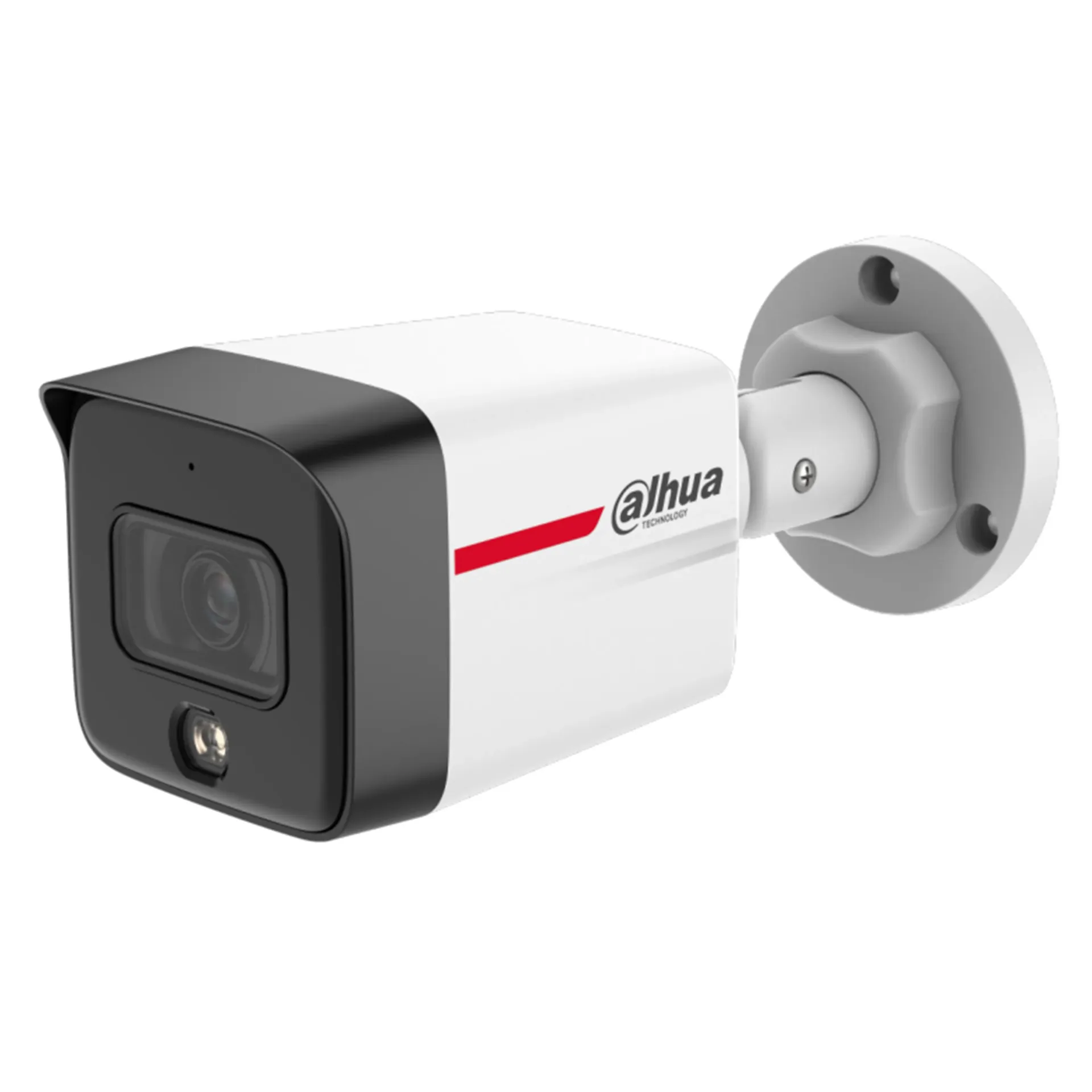 Cámara Bullet IP 1080P [2MP] Lente 2.8mm F1.0 WizColor Lite AI-ISP, Luz Cálida 20m, SMD Plus, Micrófono Integrado, Super AI Coding, PoE, IP67 [Serie Entry]