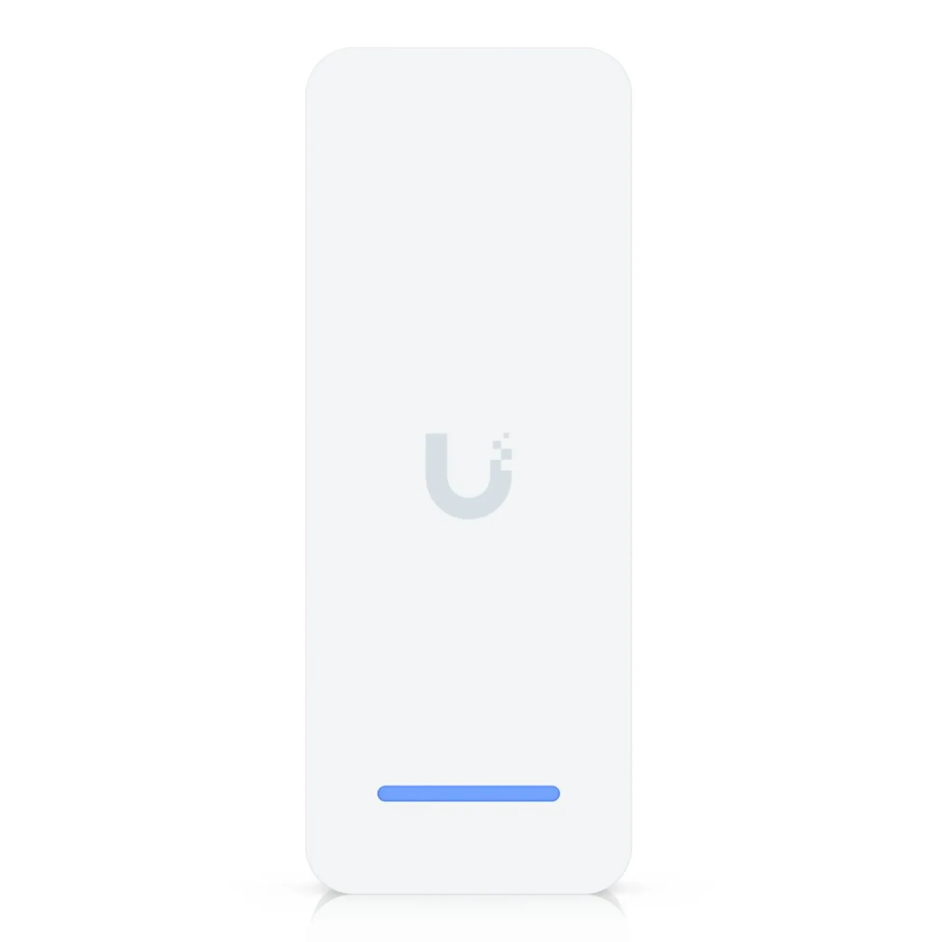 UniFi Access, Lector Retrofit Blanco con NFC y Touch Pass para Apple/Google Wallet, Protocolo OSDP por RS-485, Protección IP55 y Alimentación 12 V DC