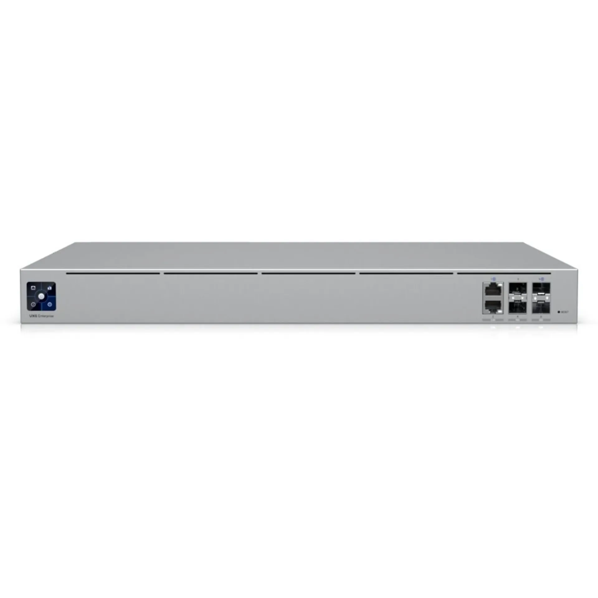 UniFi Gateway Enterprise, Seguridad IDS/IPS de 12,5 Gbps, 2 SFP28 de 25G + 2 SFP+ de 10G + 2 RJ45 de 2,5 GbE, Multi-WAN y Doble Fuente Hot-Swap en Rack 1U